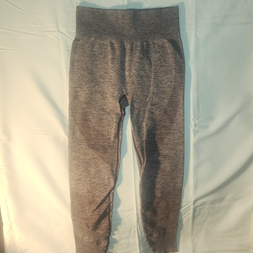 PINK VS seamless athletic pants, Grey/purple blend, size Medium